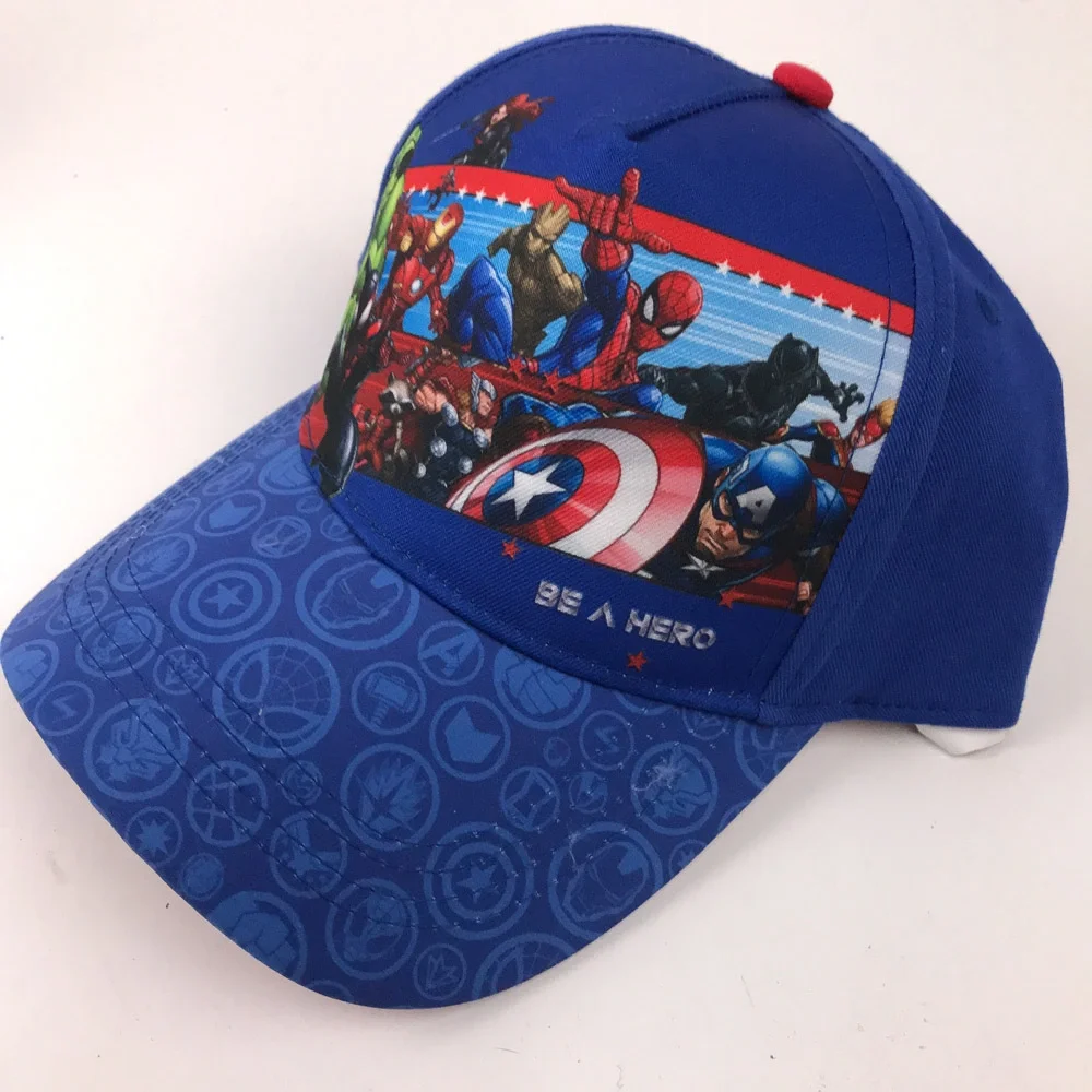 Marvel universe character hat Be A Hero Kids 8+